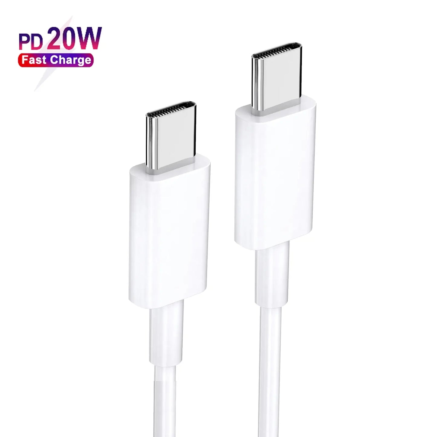 C1 Phone Charger Cable Usbc Usb Type c Type-c to Pd 20w 60w Fast Charging Data Cable Eu Us Plug for iPhone and Samsung