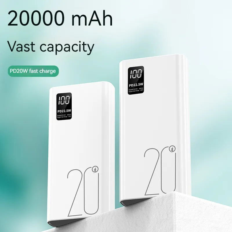 Portable Power Bank 20000mah Dual Usb Output Powerbank Cheap Price Super Fast Power Banks 20000mah