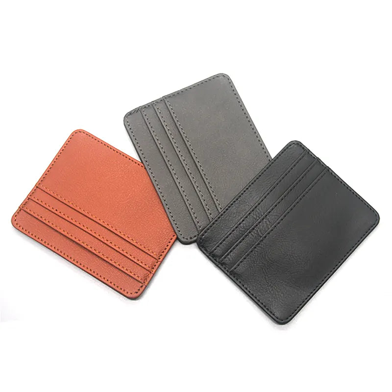 Business Slim Leather Wallet for Men Trending Credit Card Holder